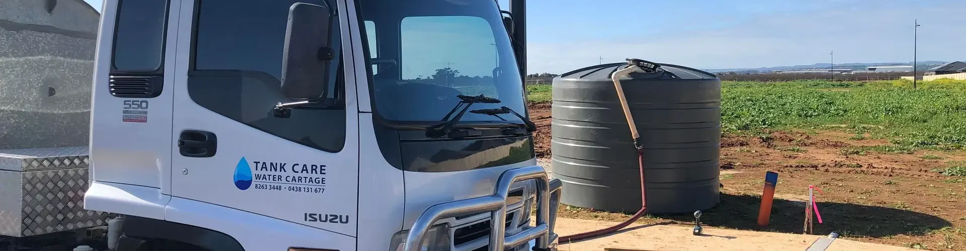 Rainwater Tank Cleaning and Water Delivery